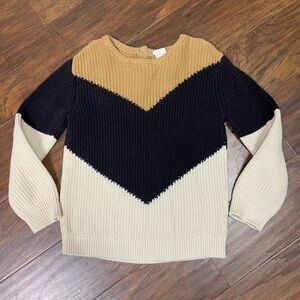 H&M Chevron Knit Sweater